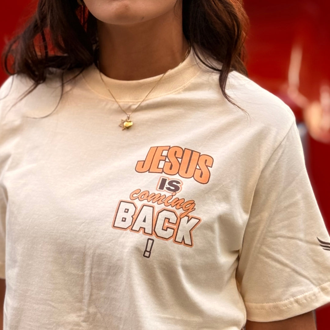 Camiseta Evangélica - Jesus está voltando!